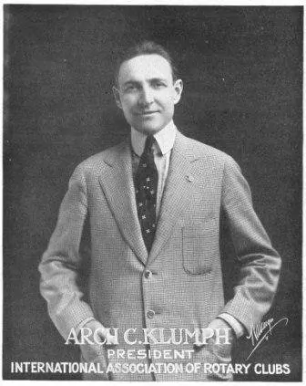 arch klumph president rotary international