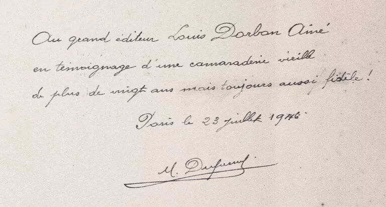 duperrey dedicace