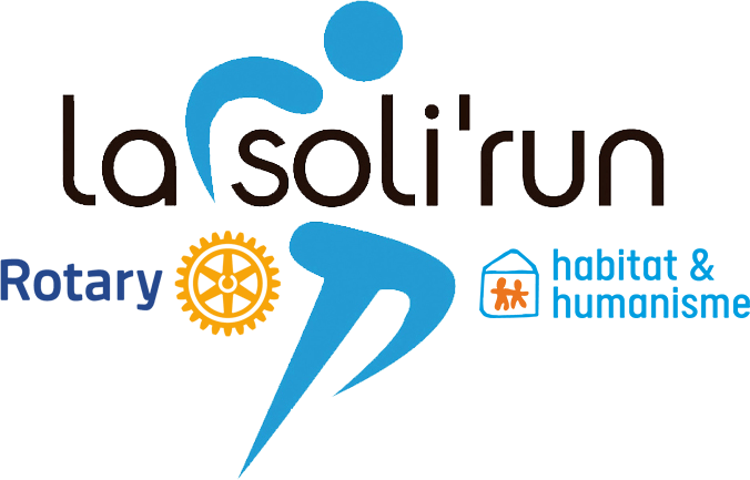 logo solirun rotary habitat humanisme couleur